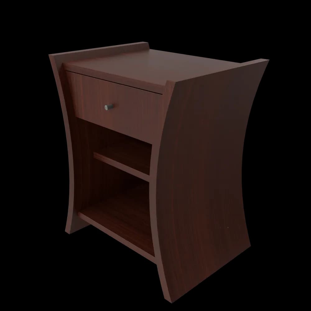 Bedside Table African Cherry - Miniatura 3