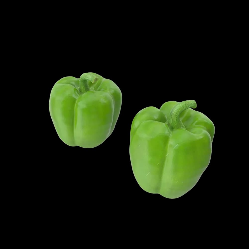 Green Bell Pepper - Imagem 1