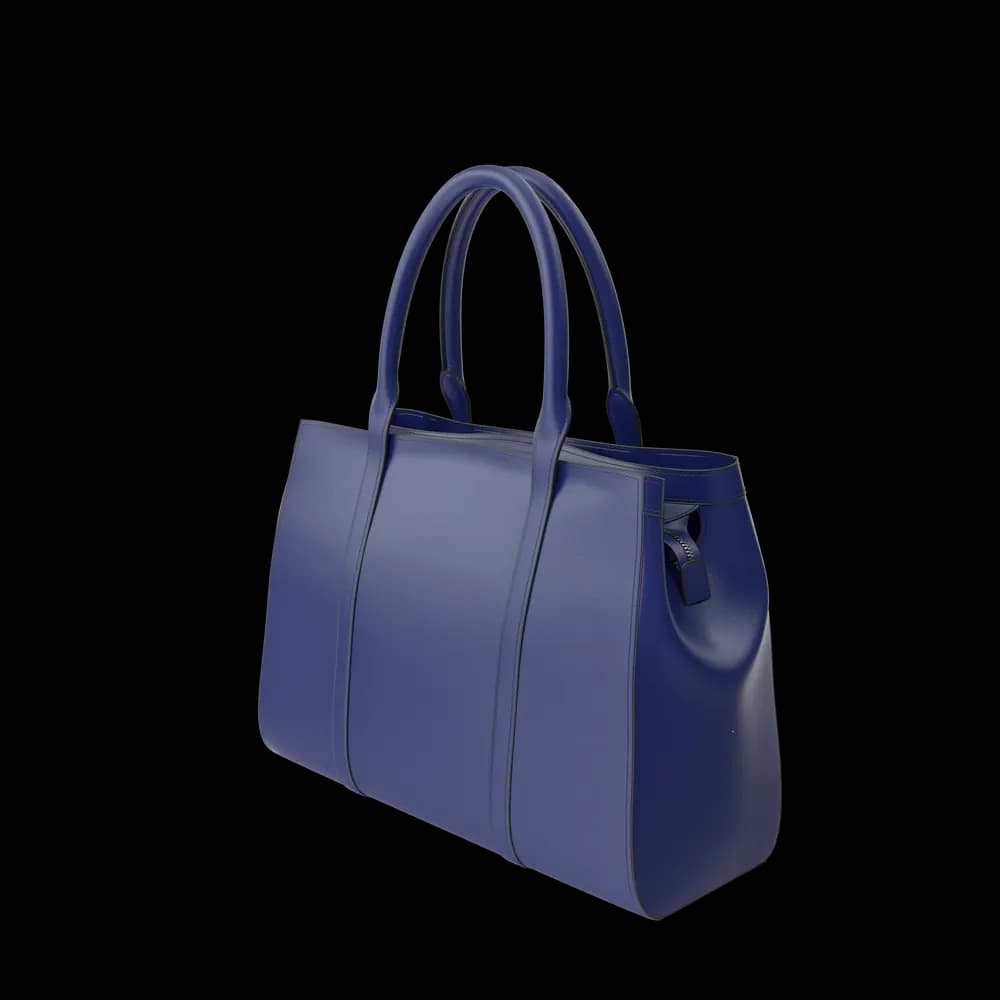 Blue Women's Handbag - Miniatura 2