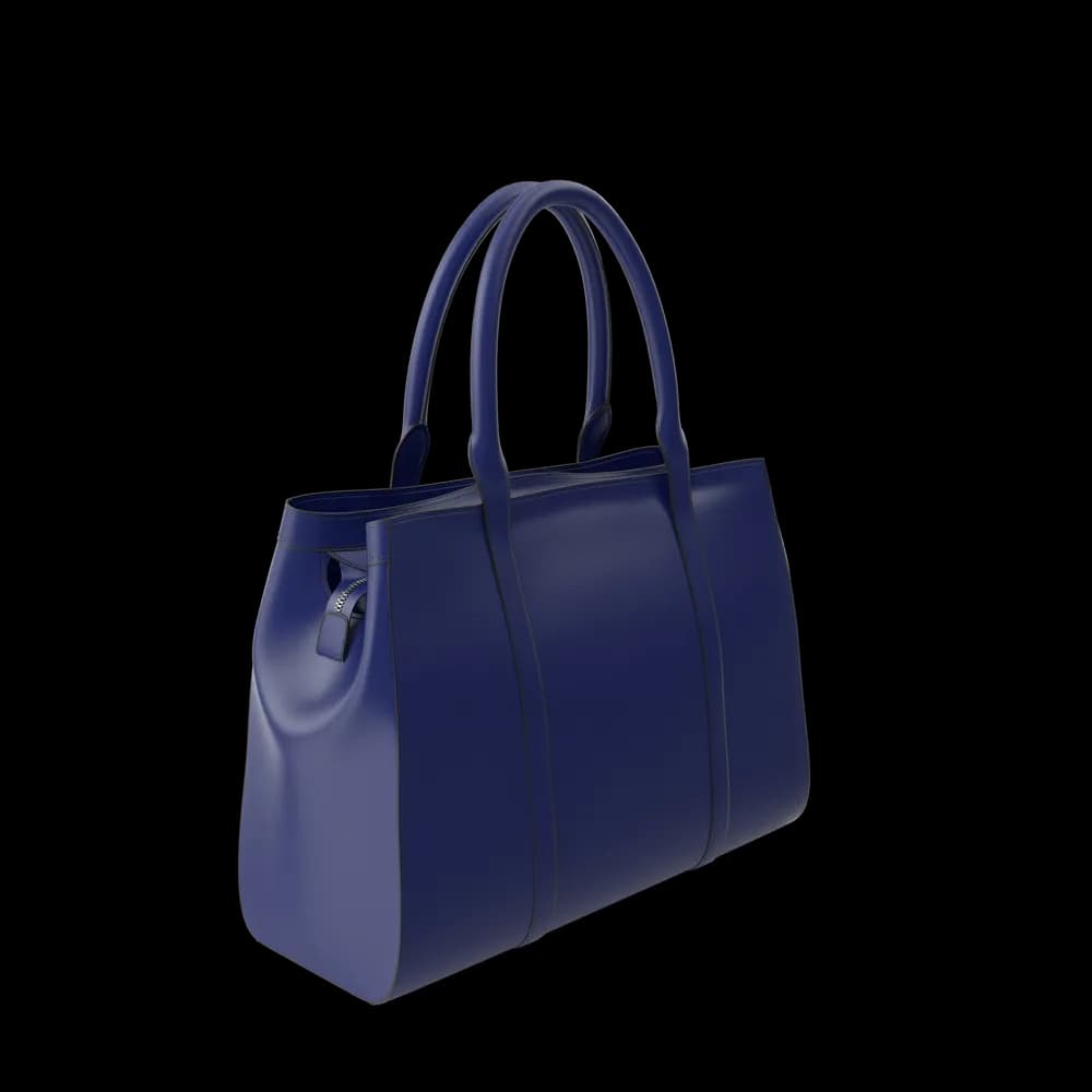 Blue Women's Handbag - Miniatura 3
