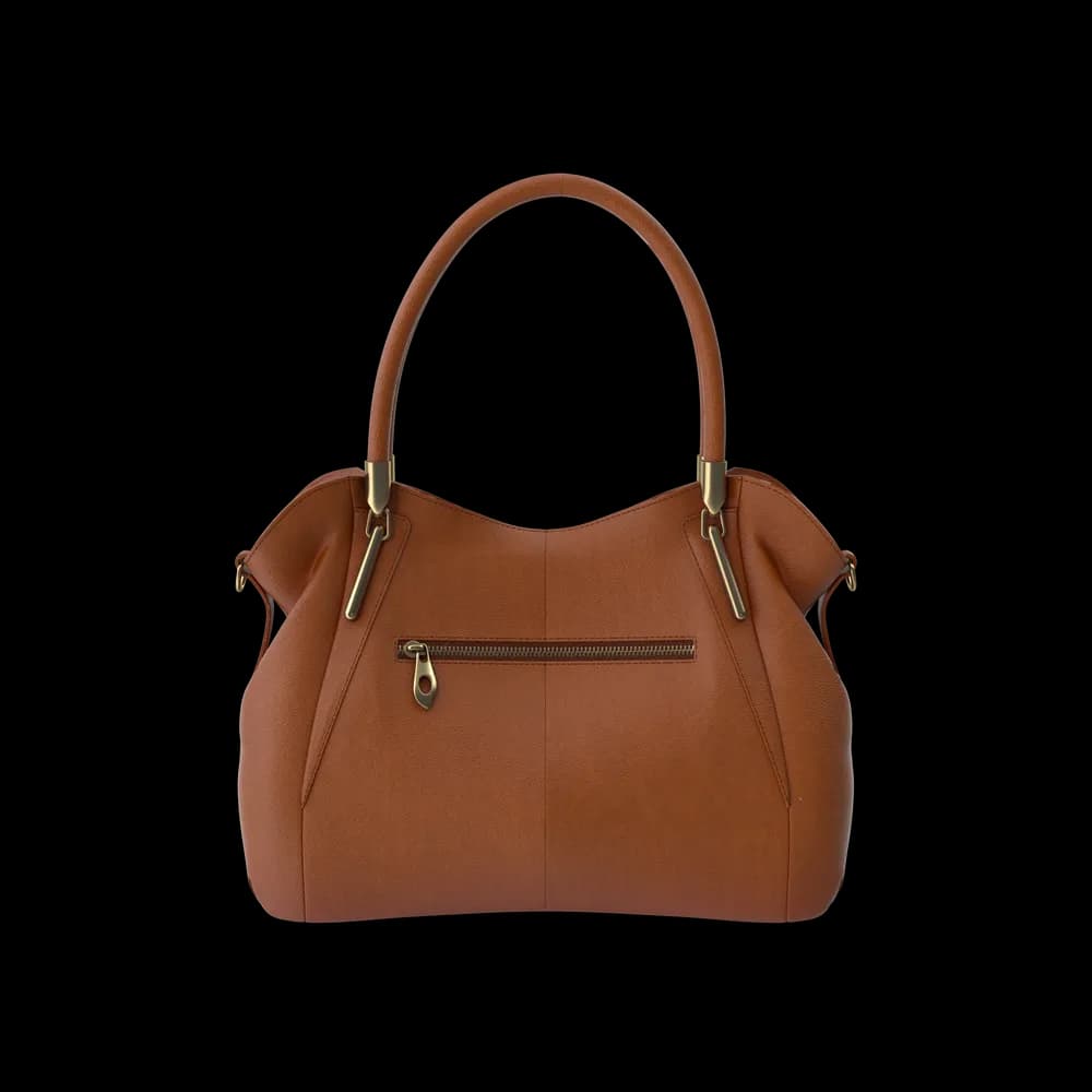 Heshe Women's Leather Bag - Imagem 1