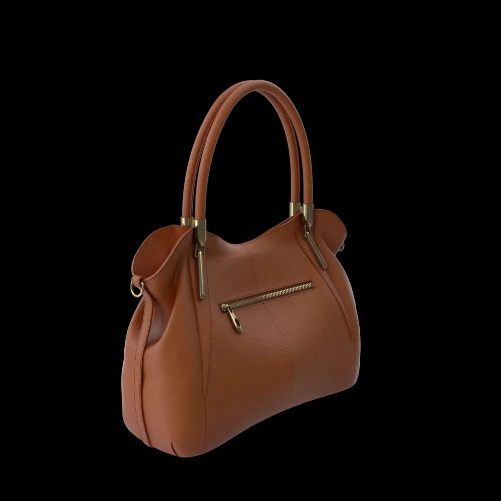 Heshe Women's Leather Bag - Miniatura 2