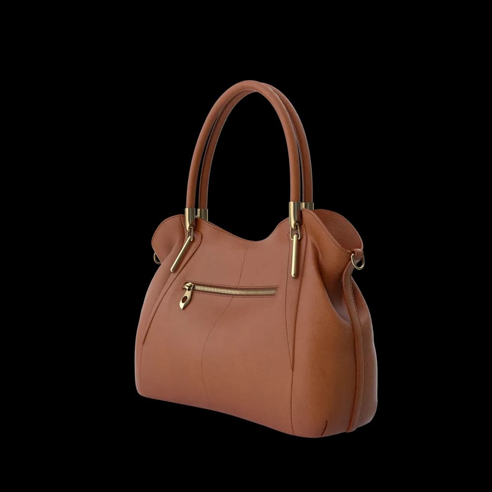 Heshe Women's Leather Bag - Miniatura 3