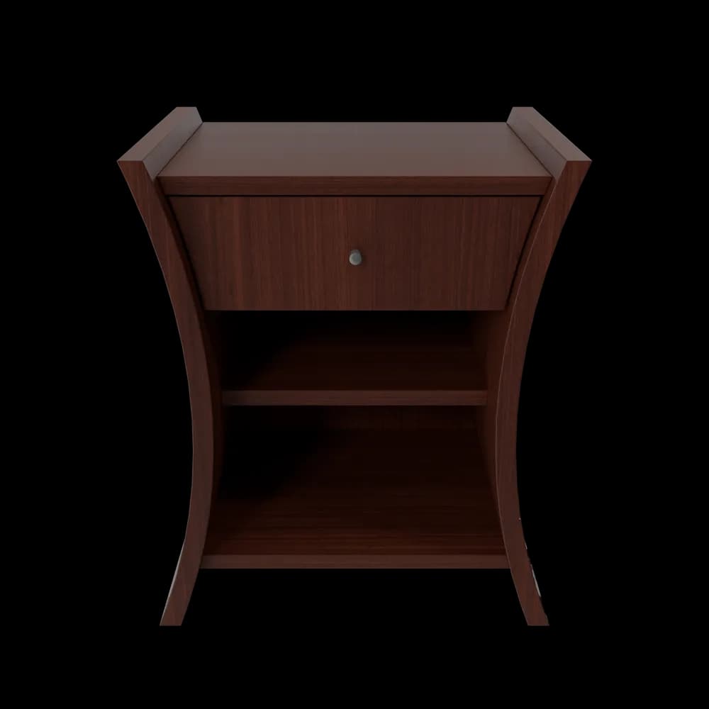 Bedside Table African Cherry - Imagem 1